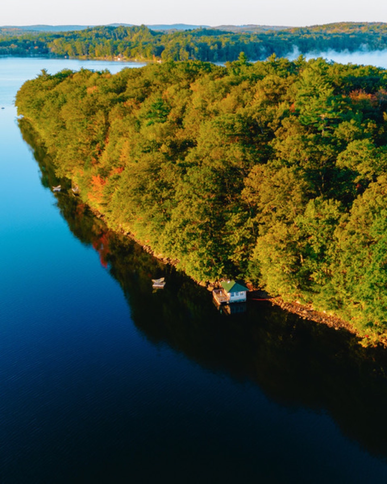 A private corner of the island.